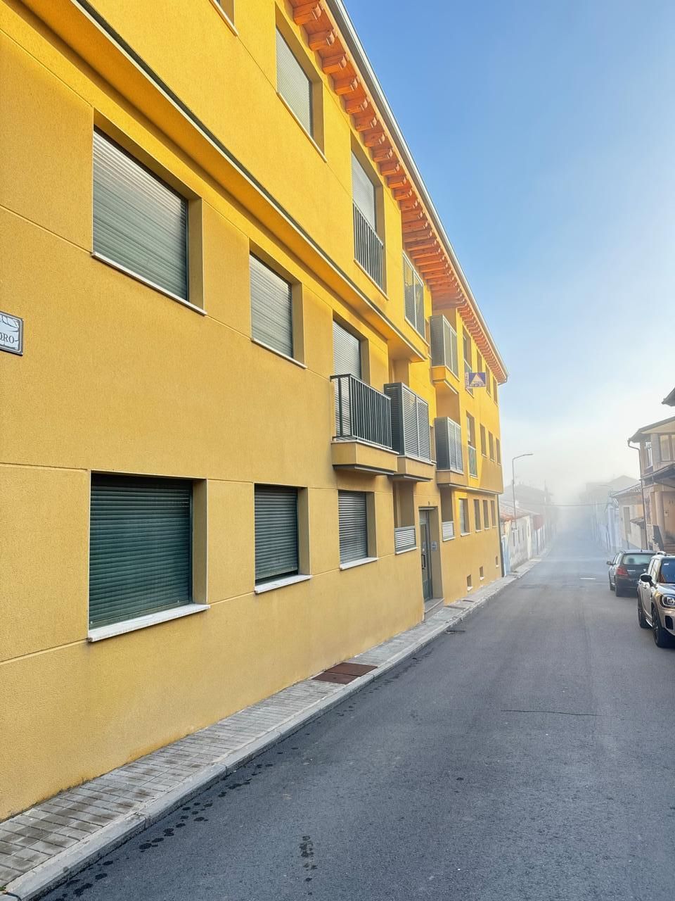 Exterior view of Flat for sale in Carbonero el Mayor  with Heating, Terrace and Storage room