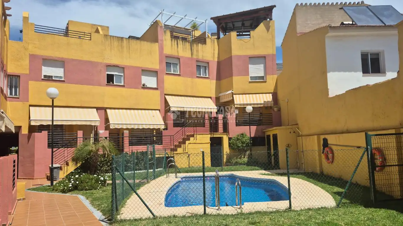 Exterior view of Detached homes for sale in Málaga  with Storage room and Community pool