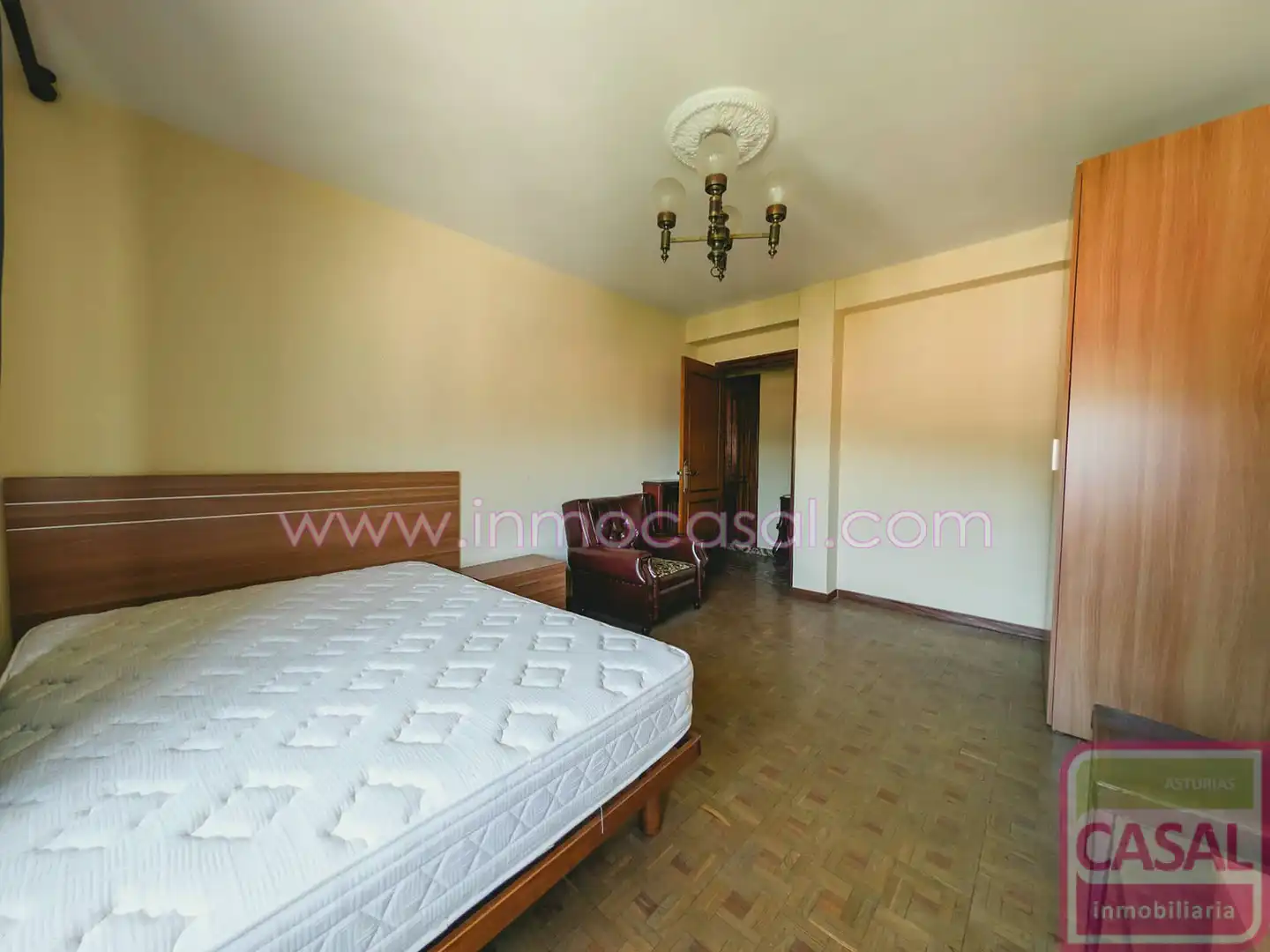 Bedroom of Flat for sale in San Martín del Rey Aurelio  with Heating and Terrace