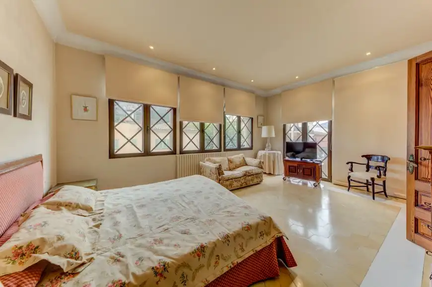 Habitación de Casa adosada en venta en Pollença con Aire acondicionado, Calefacción y Jardín privado