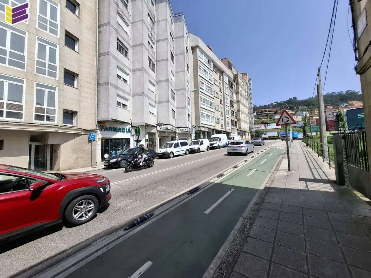 Exterior view of Buildings for sale in Vigo 