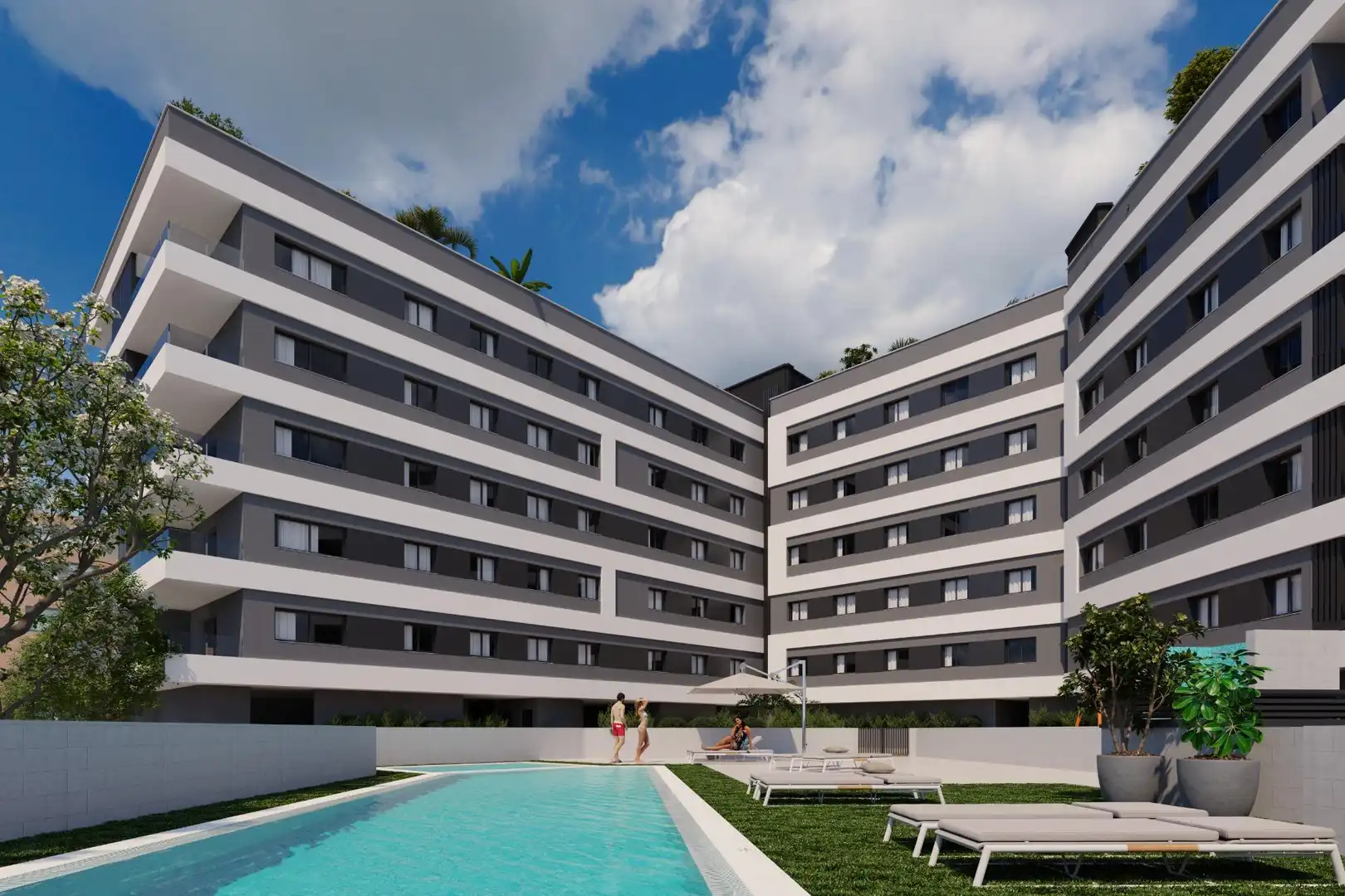 Vista exterior de Apartament en venda en Alicante / Alacant amb Aire condicionat, Calefacció i Terrassa