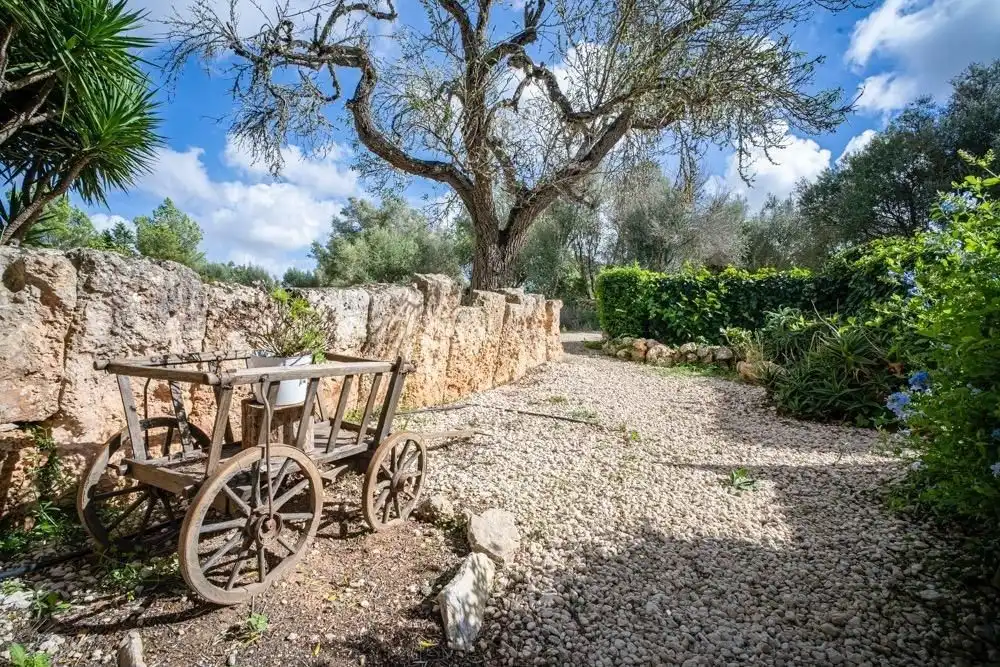 Jardín de Finca rústica en venta en Algaida con Aire acondicionado, Calefacción y Jardín privado