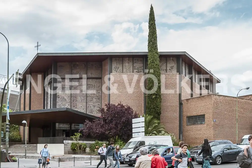 Vista exterior de Pis de lloguer en Madrid amb Aire condicionat, Calefacció i Parquet