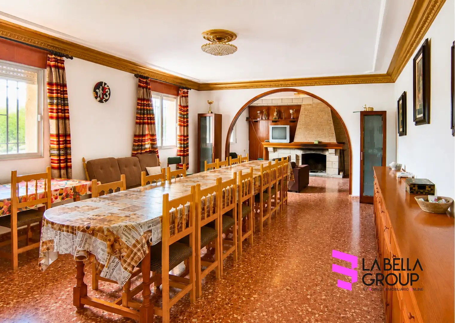 Comedor de Casa o chalet en venta en Casas de Lázaro con Jardín privado, Terraza y Trastero