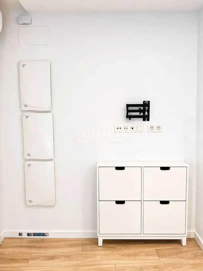 Dormitori de Apartament de lloguer en Murcia amb Aire condicionat, Calefacció i Terrassa