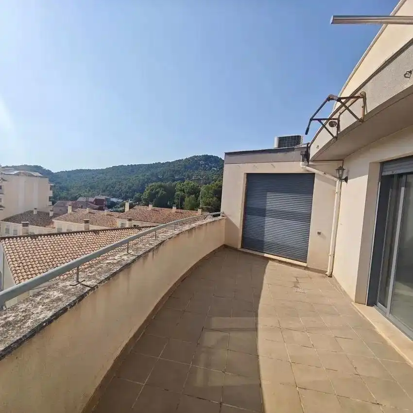 Terraza de Ático en venta en Náquera con Jardín privado, Amueblado y Balcón