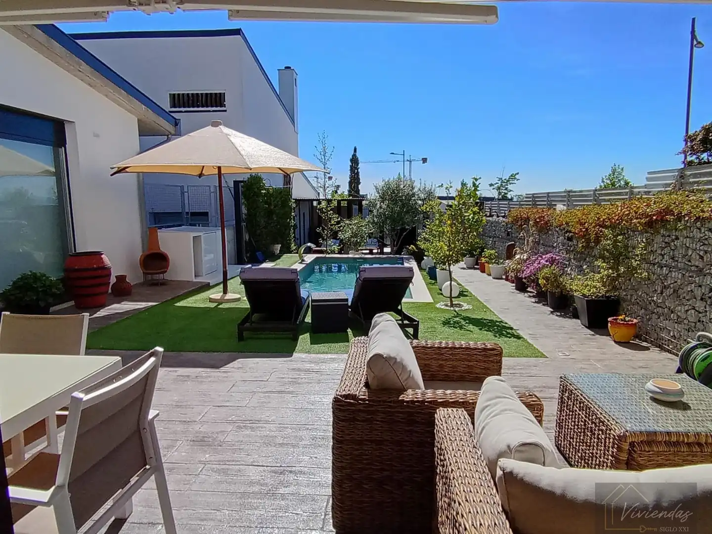 Terraza de Casa o chalet en venta en Boadilla del Monte con Calefacción, Trastero y Alarma