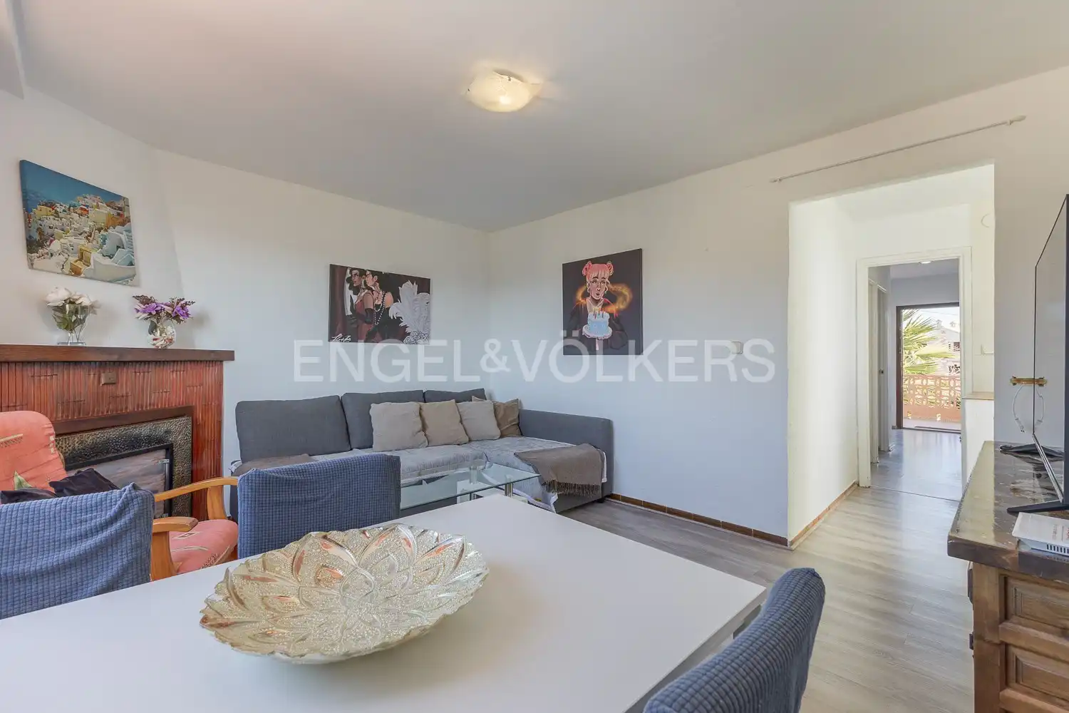 Living room of Houses for sale in Gandia  with Heating, Private garden and Balcony