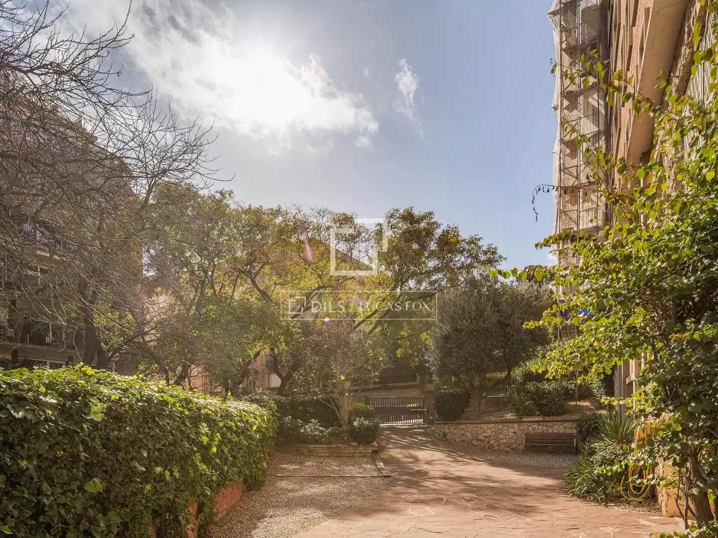 Garten von Wohnung zum Verkauf in Barcelona mit Klimaanlage, Heizung und Privatgarten