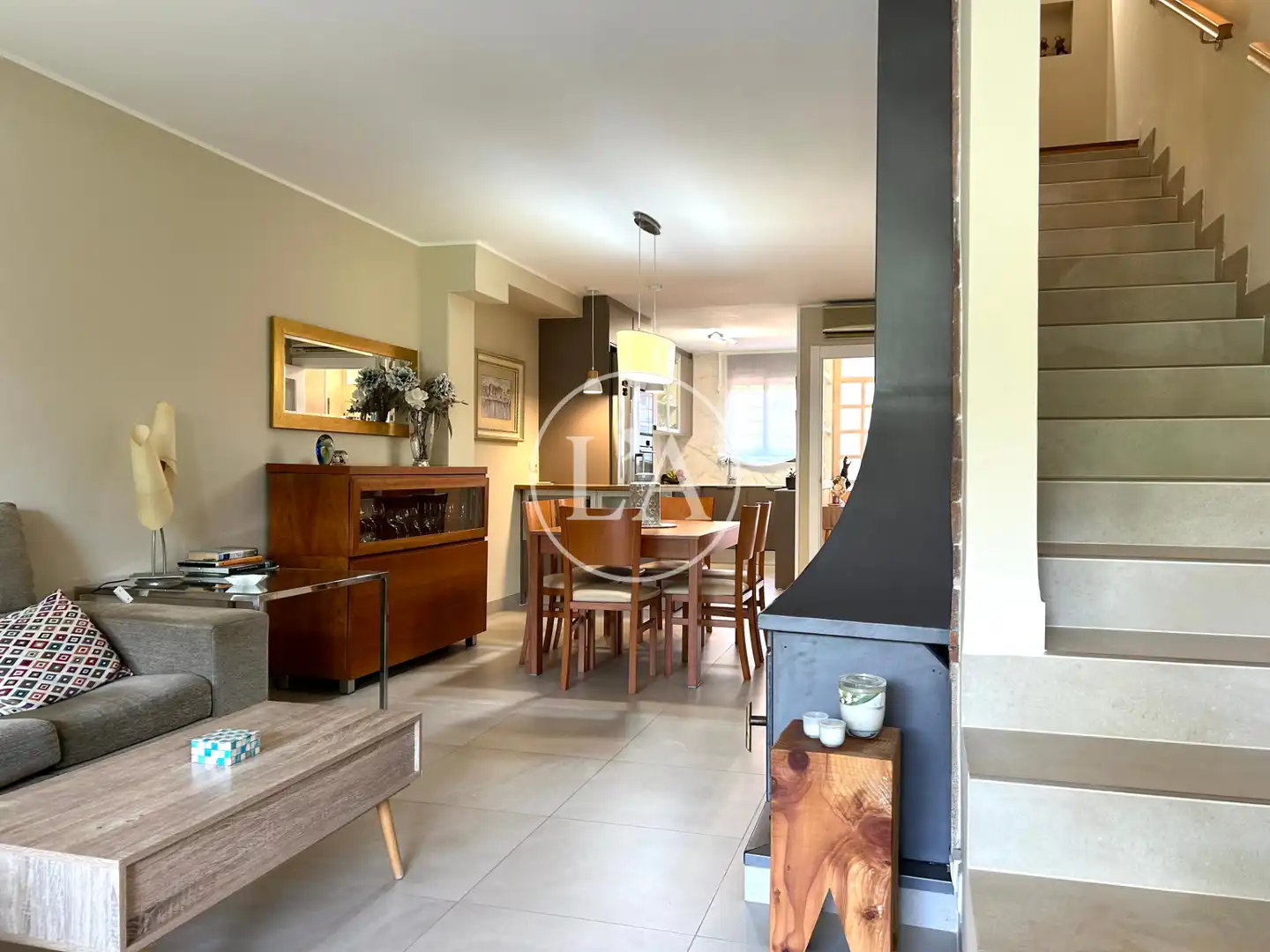 Dining room of Detached homes for sale in Cambrils  with Air Conditioner, Heating and Private garden