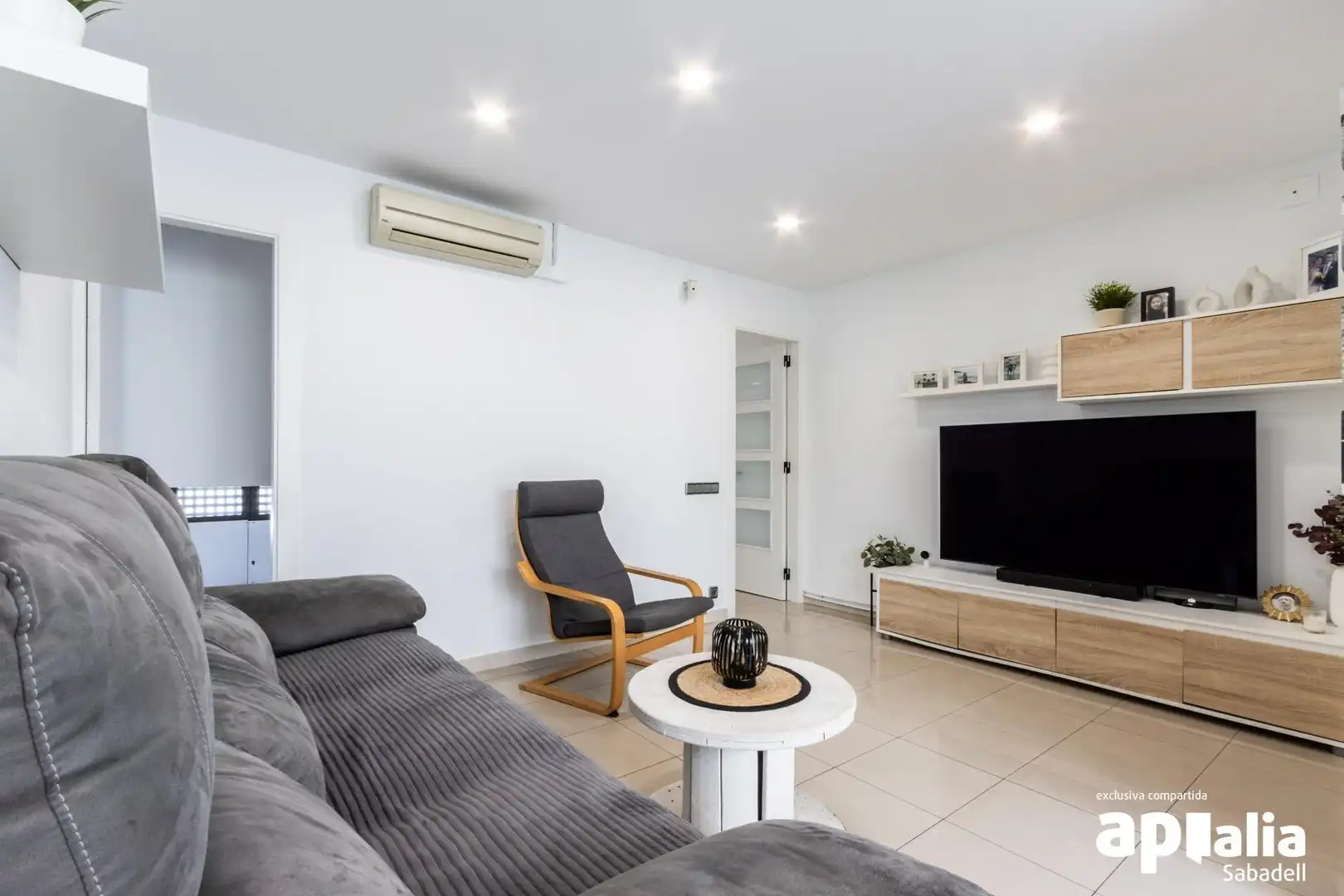 Sala de estar de Casa o chalet en venta en Sabadell con Aire acondicionado, Calefacción y Terraza