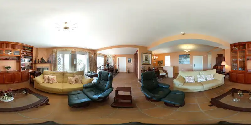 Sala de estar de Casa o chalet en venta en Rincón de la Victoria con Aire acondicionado, Calefacción y Jardín privado