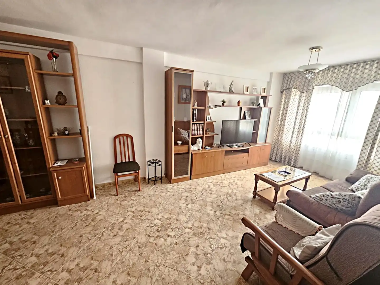 Living room of Flat for sale in Málaga  with Furnished