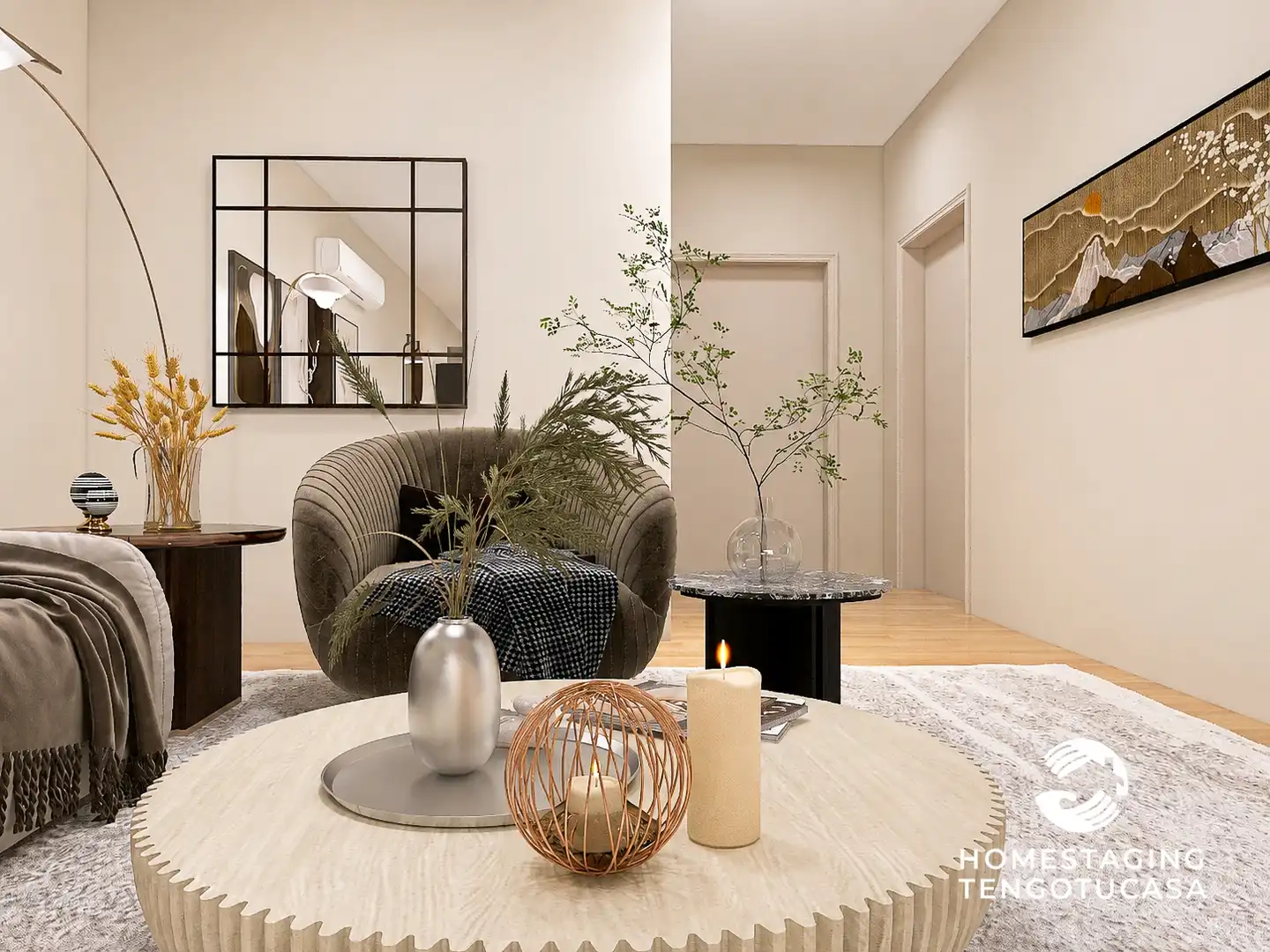 Living room of Flat for sale in Madrid