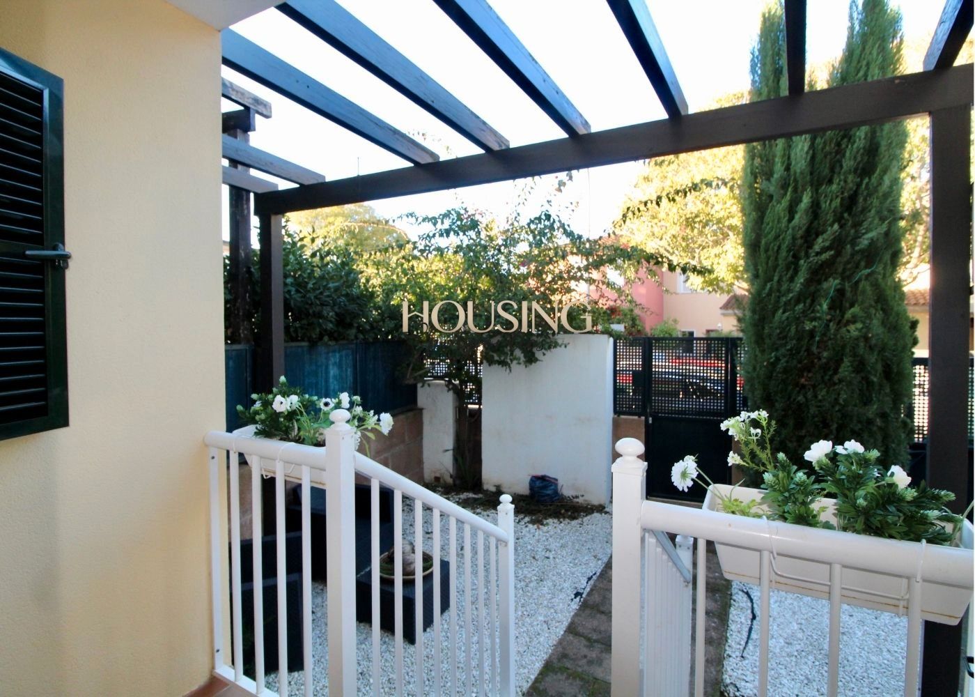 Exterior view of Single-family semi-detached for sale in  Palma de Mallorca  with Terrace, Balcony and Community pool