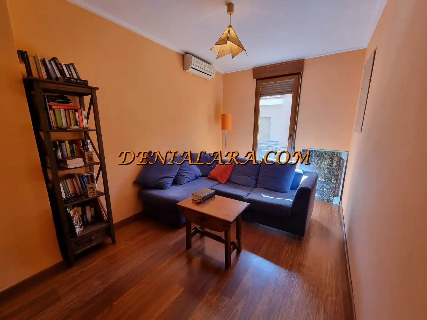 Living room of Flat for sale in Gata de Gorgos  with Air Conditioner, Storage room and Furnished