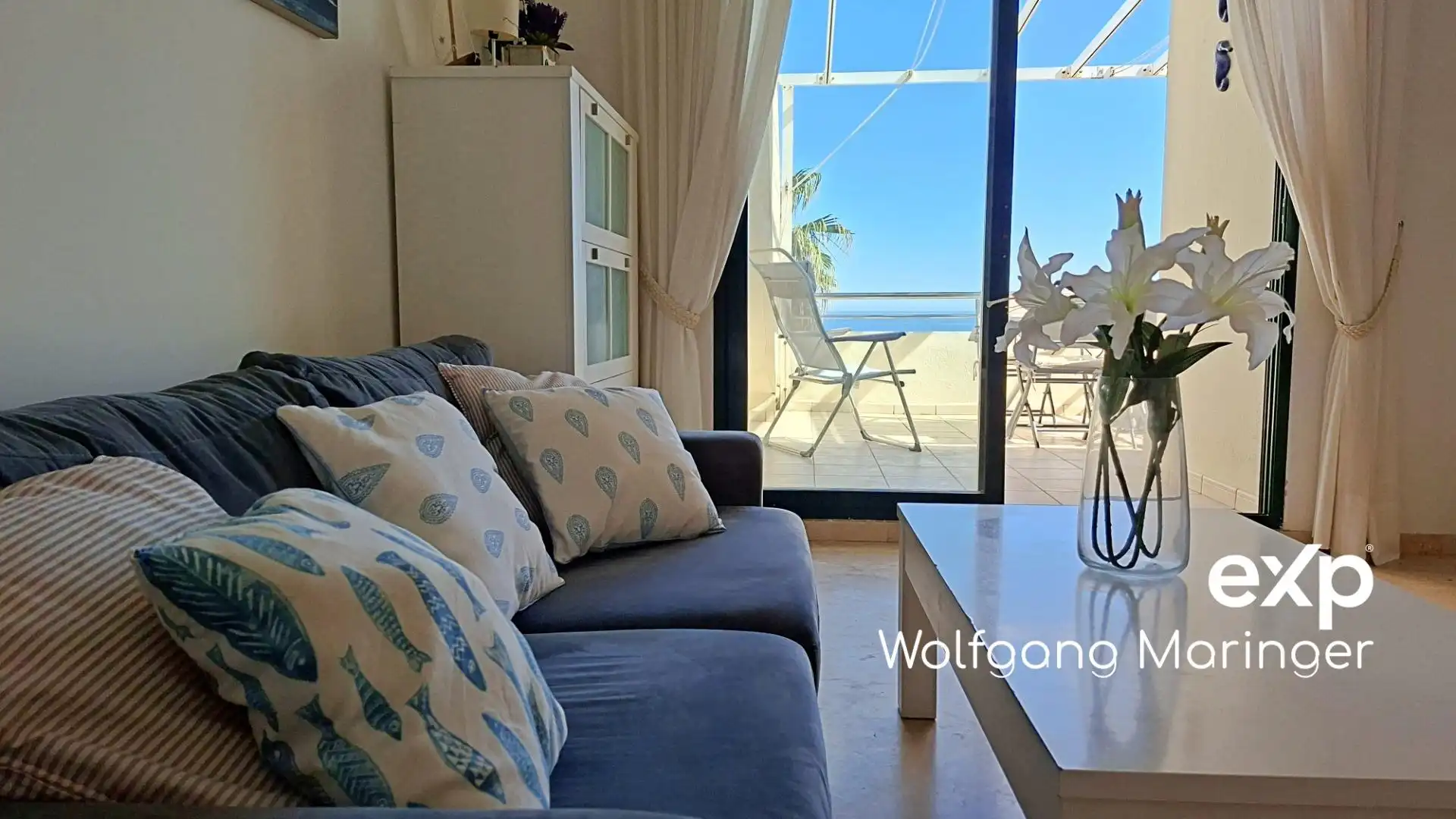 Balcony of Attic for sale in Oliva  with Air Conditioner, Heating and Private garden