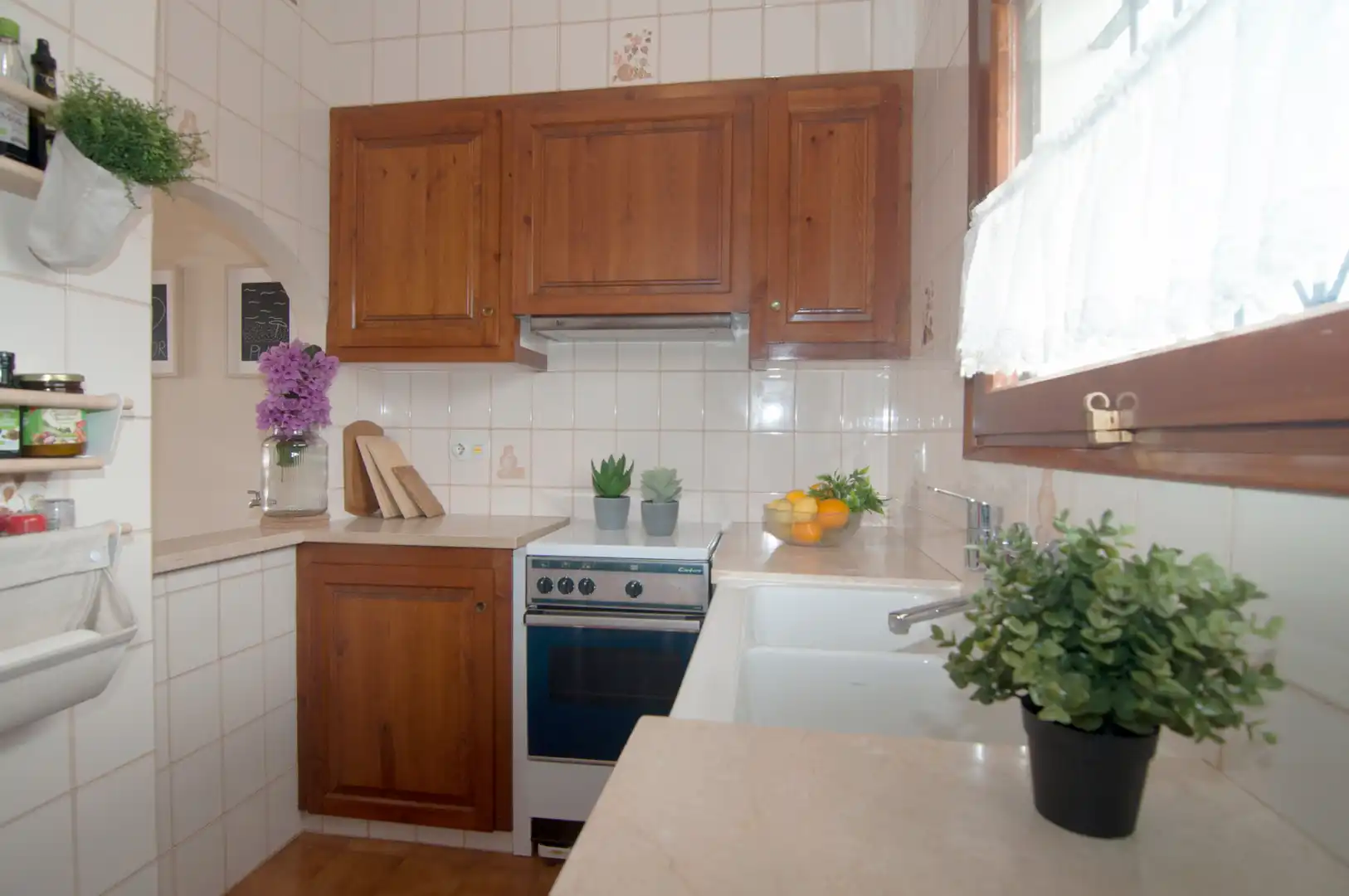 Cocina de Ático en venta en L'Escala con Calefacción, Terraza y Amueblado