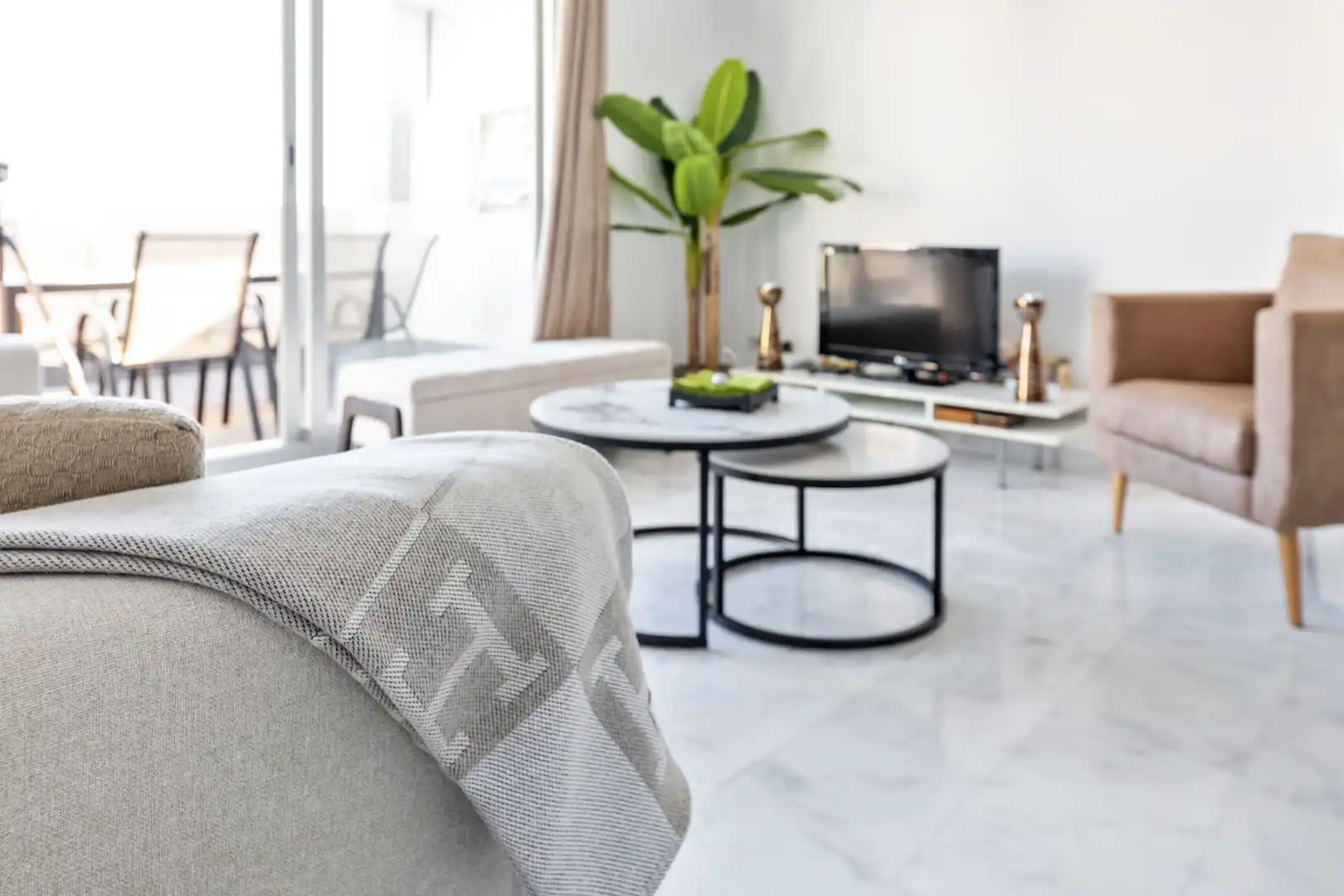Living room of Attic for sale in Mijas  with Air Conditioner, Heating and Terrace
