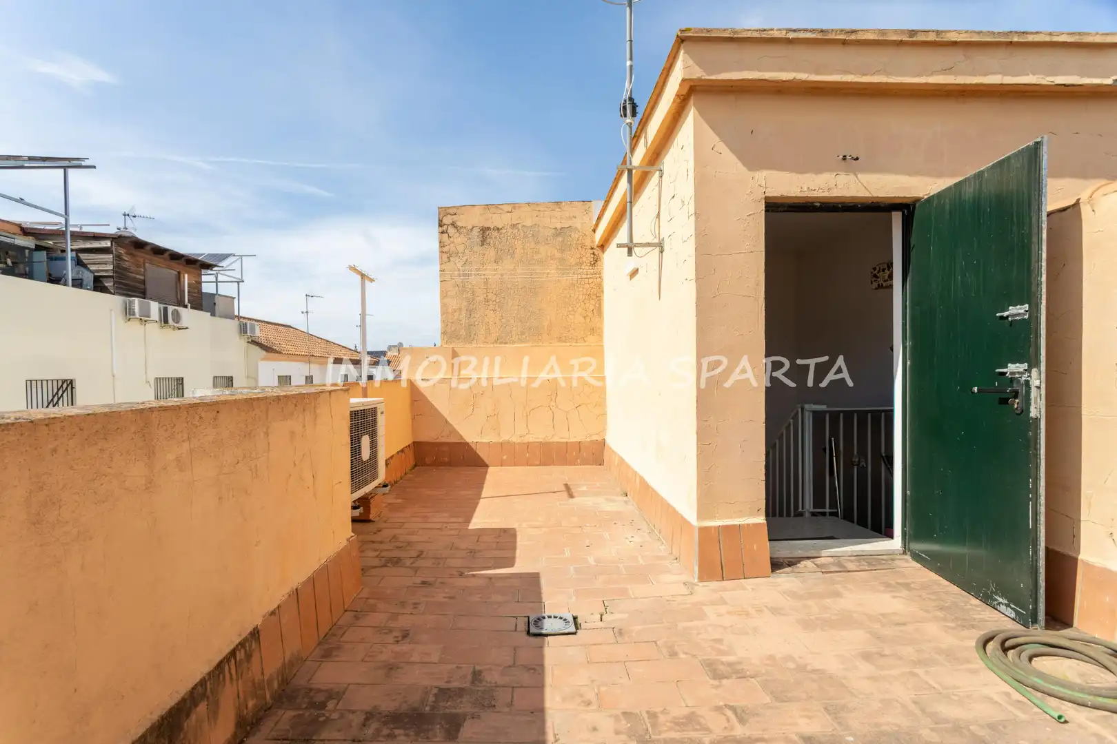 Terrace of Detached homes for sale in Bollullos de la Mitación  with Air Conditioner, Terrace and Oven