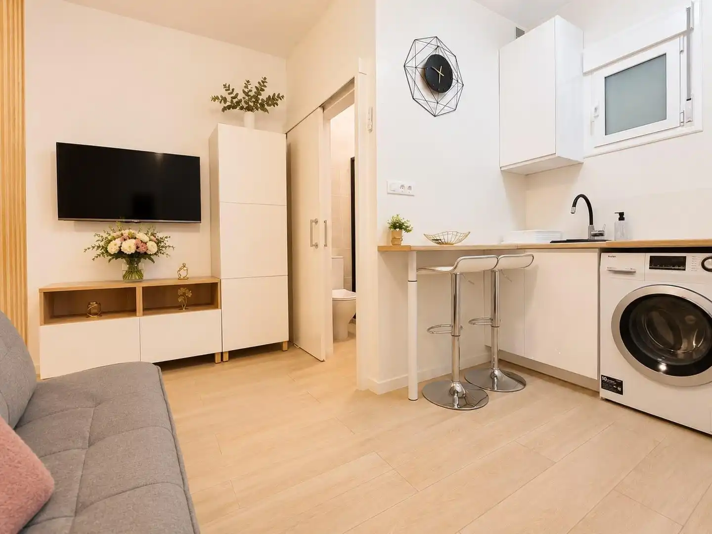Sala de estar de Estudio en venta en Las Palmas de Gran Canaria con Amueblado