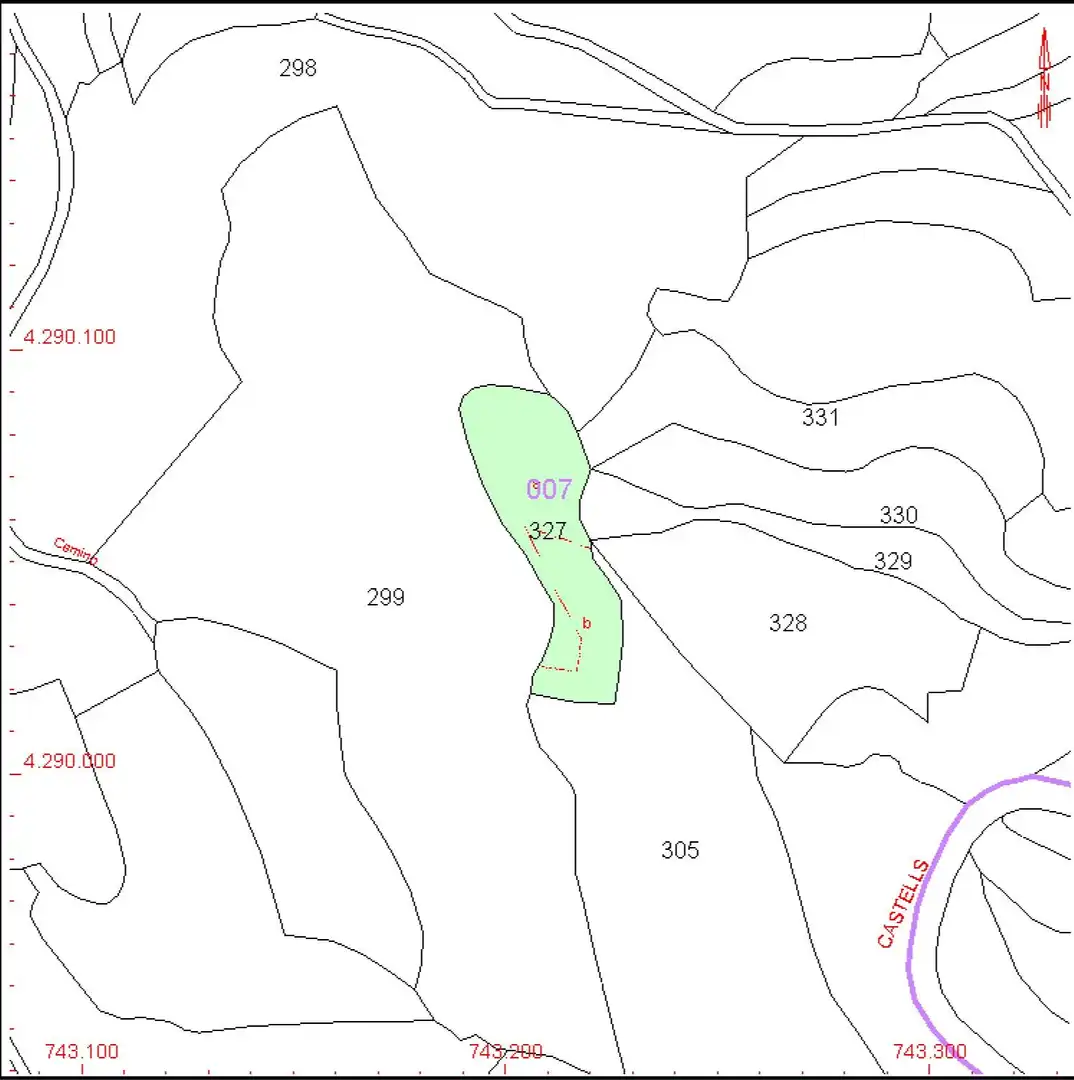 Land for sale in Castell de Castells