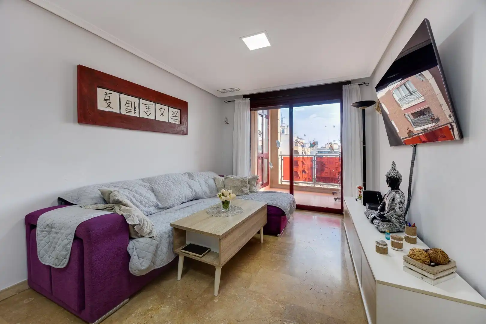 Sala d'estar de Apartament en venda en Centro
