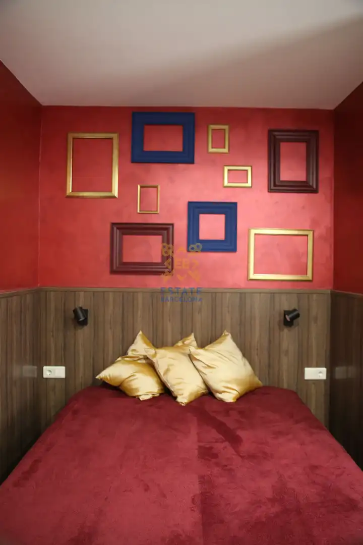 Schlafzimmer von Haus oder Chalet zum Verkauf in Blanes mit Klimaanlage, Terrasse und Möbliert