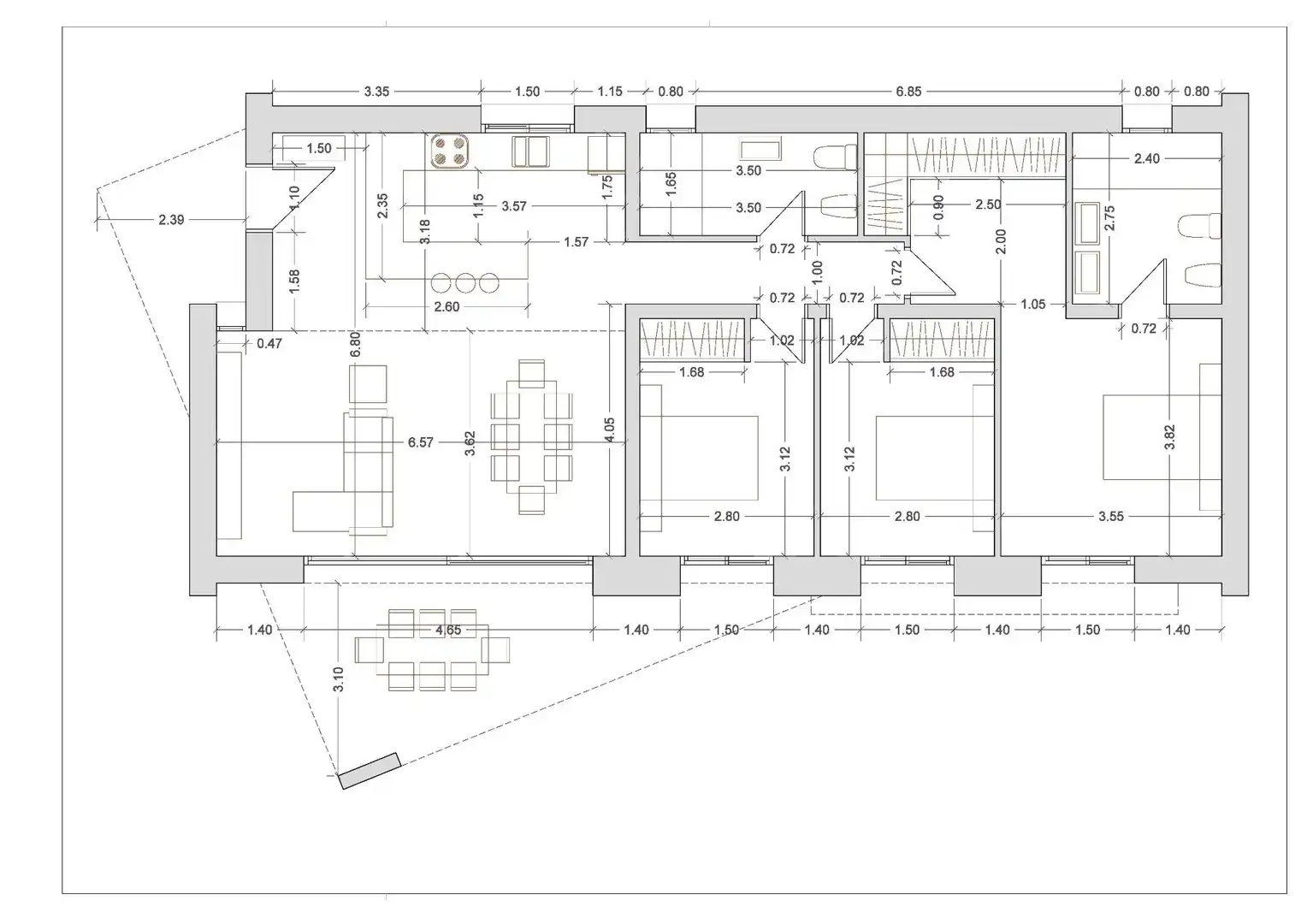 Casa con terraza en venta en Urbanizacion Los Pinos, imagen 22