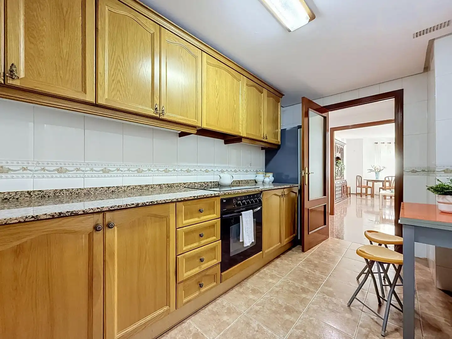Küche von Wohnung zum Verkauf in Castalla mit Heizung