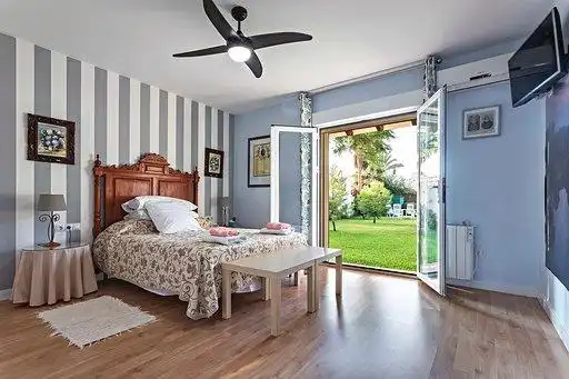 Bedroom of Houses for sale in Roquetas de Mar  with Air Conditioner, Private garden and Terrace