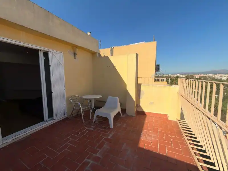 Terraza de Ático en venta en Castellón de la Plana / Castelló de la Plana con Aire acondicionado, Calefacción y Terraza