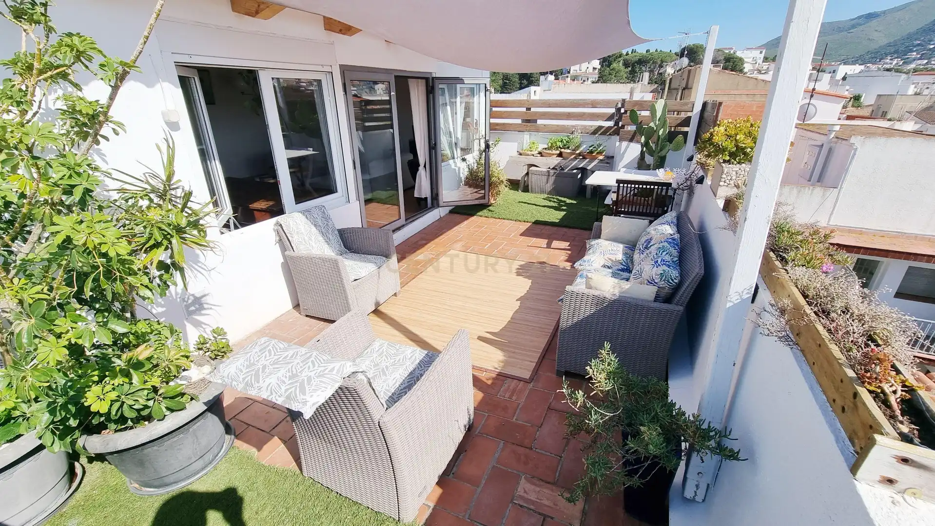 Terrassa de Apartament en venda en Llançà amb Aire condicionat i Microones