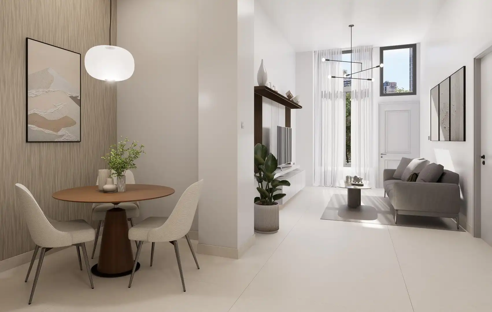 Sala de estar de Piso en venta en Málaga