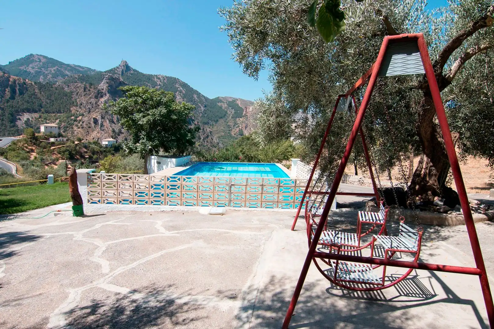 Piscina de Finca rústica en venta en Güéjar Sierra con Terraza, Piscina y Balcón
