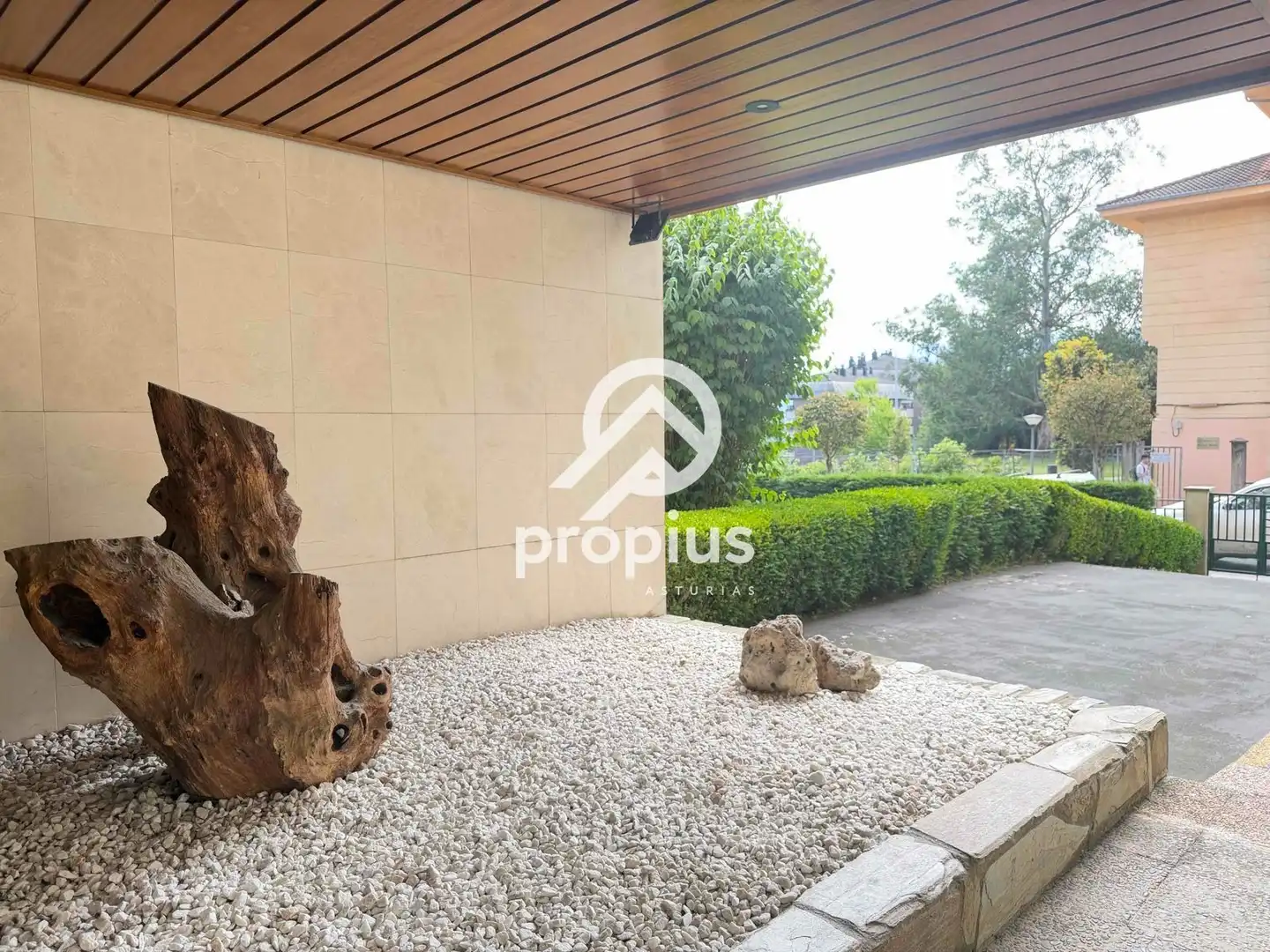 Terrace of Flat for sale in Oviedo   with Heating, Parquet flooring and Oven