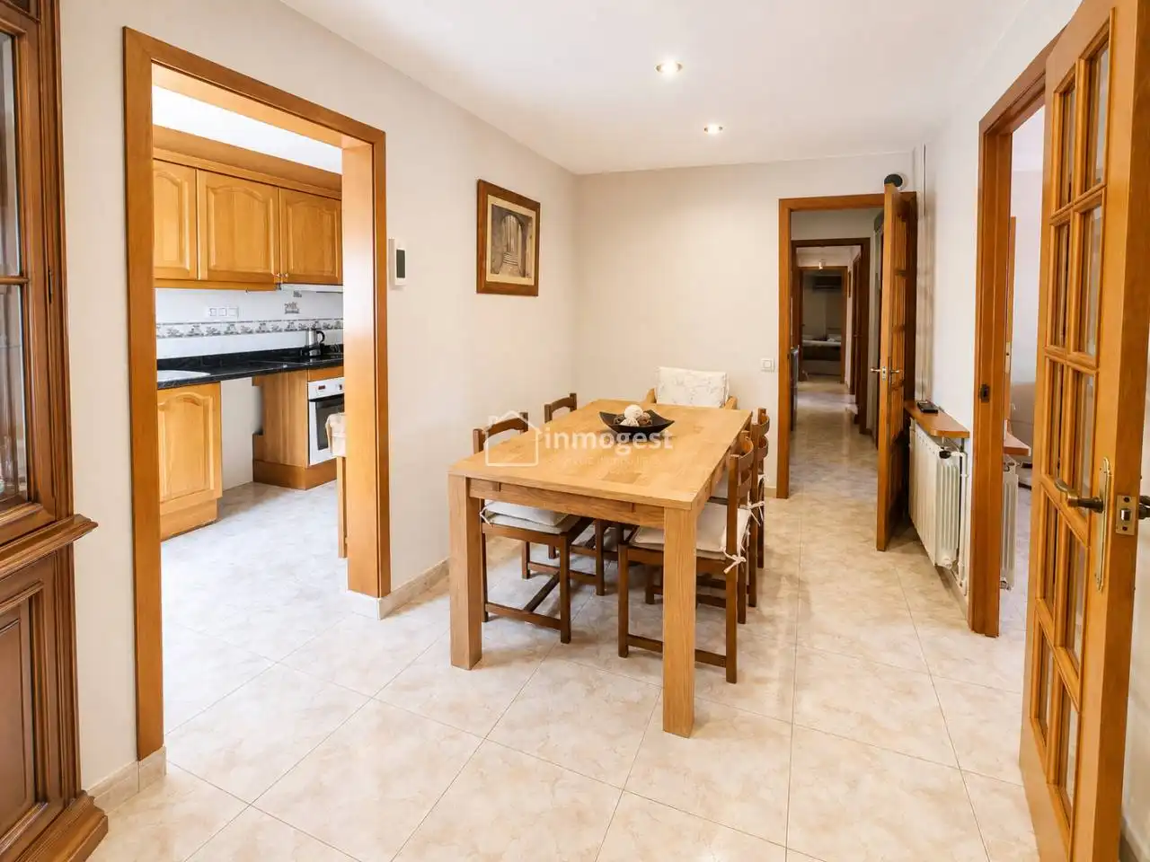 Cocina de Ático en venta en Salt con Calefacción y Terraza