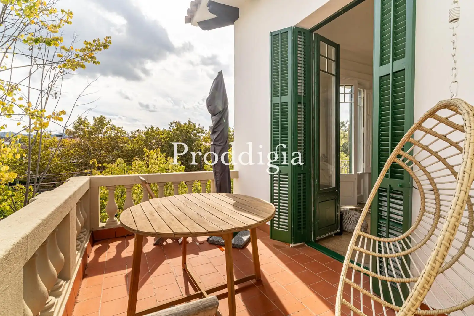 Terrace of Houses for rent in Sant Cugat del Vallès  with Air Conditioner, Heating and Swimming Pool