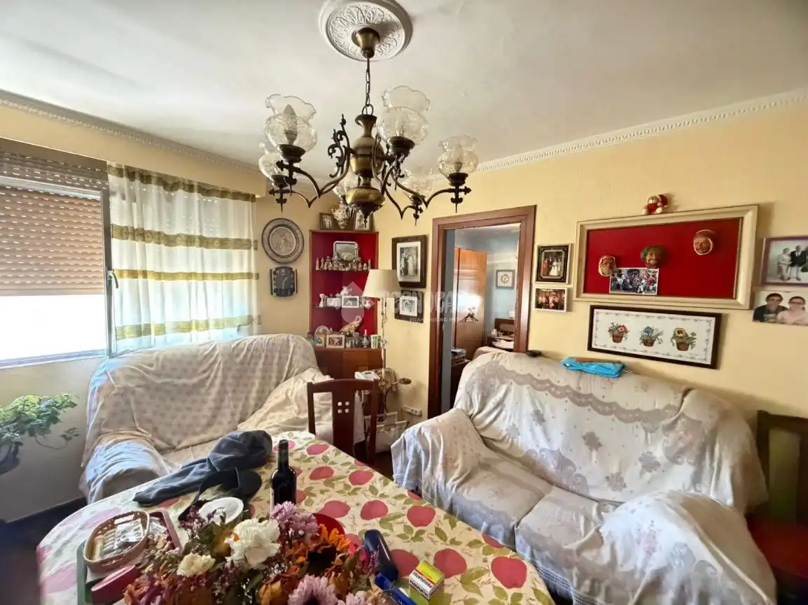 Sala de estar de Piso en venta en Madrid