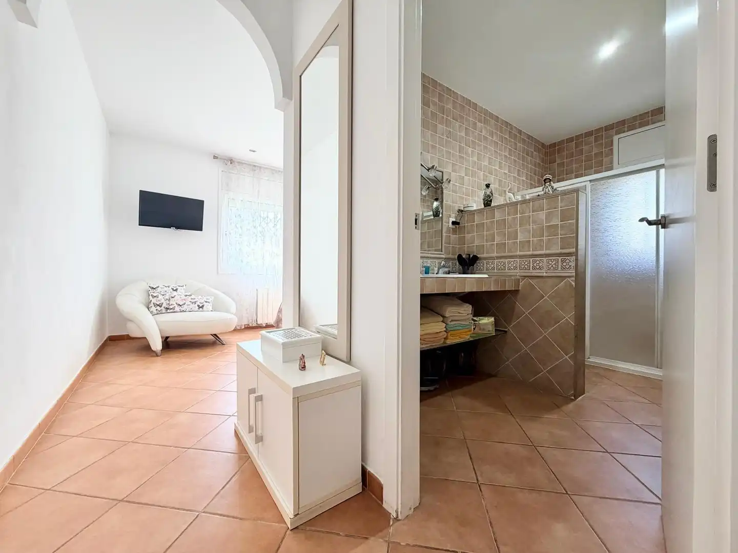 Baño de Casa o chalet en venta en El Vendrell con Calefacción, Jardín privado y Piscina
