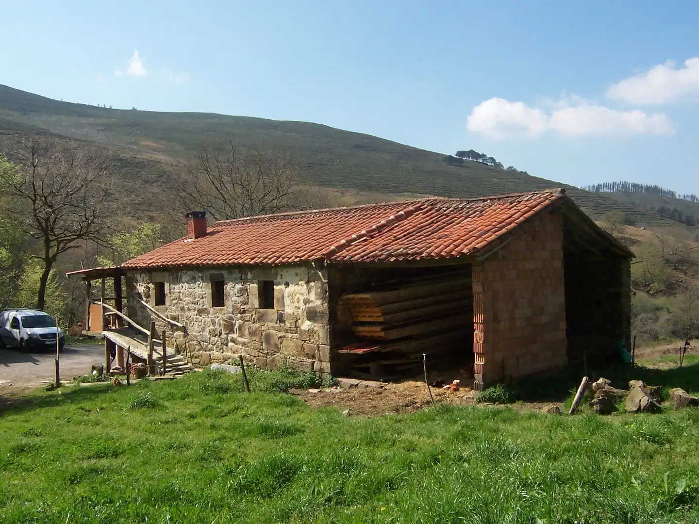 Vista exterior de Casa o chalet en venta en Saro