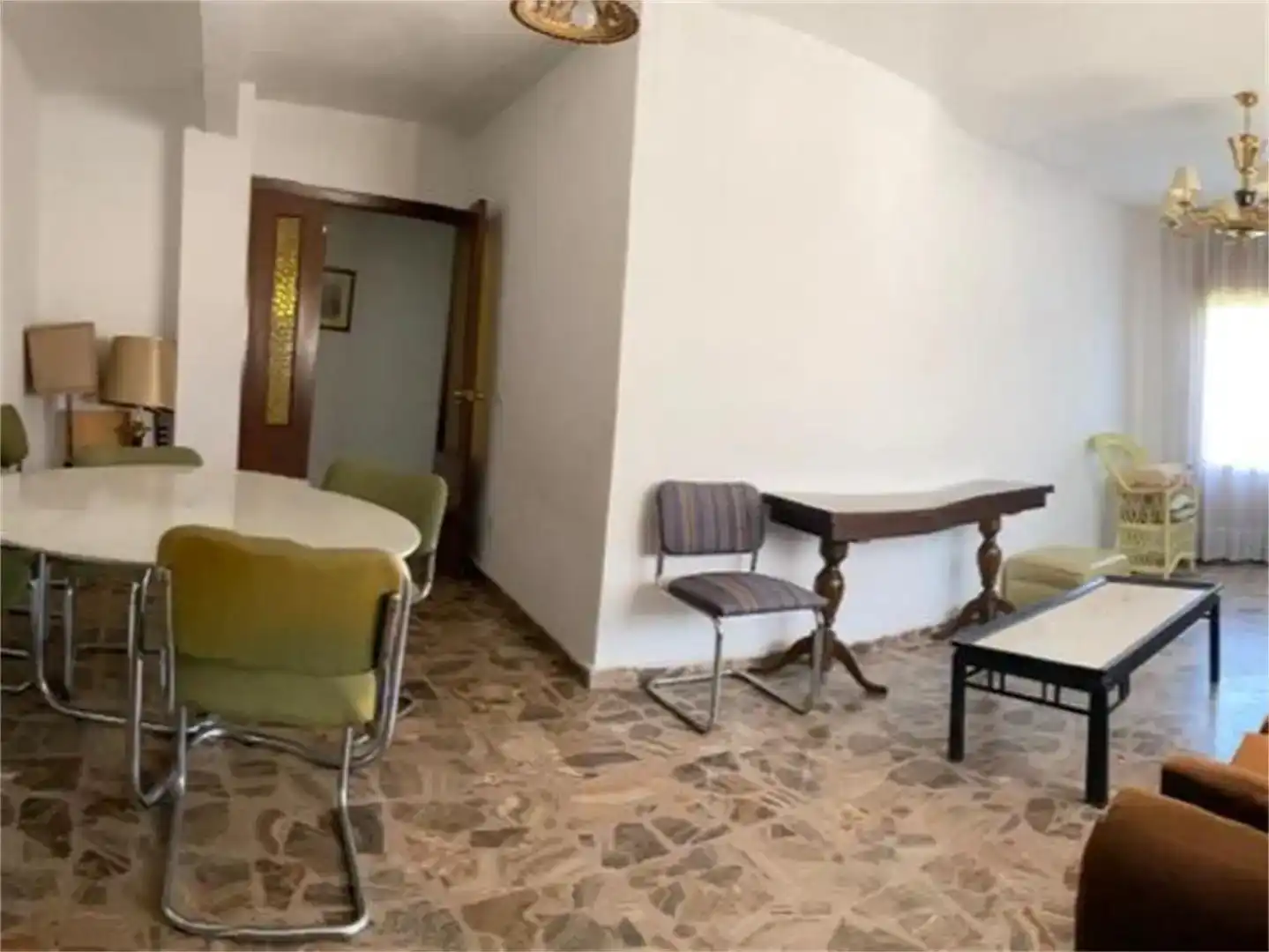 Sala de estar de Casa adosada en venta en El Frasno con Jardín privado y Balcón