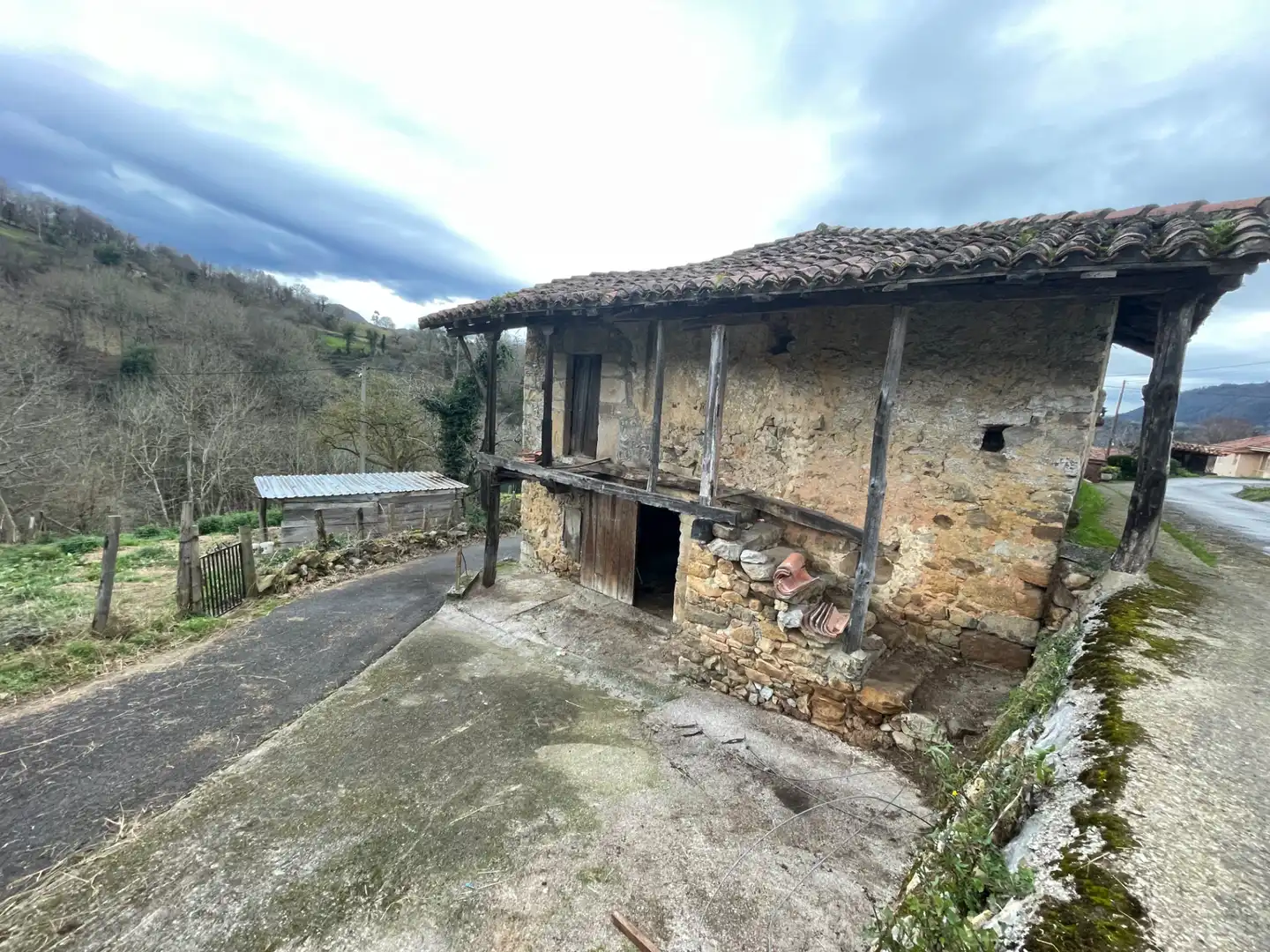 Vista exterior de Finca rústica en venda en Piloña