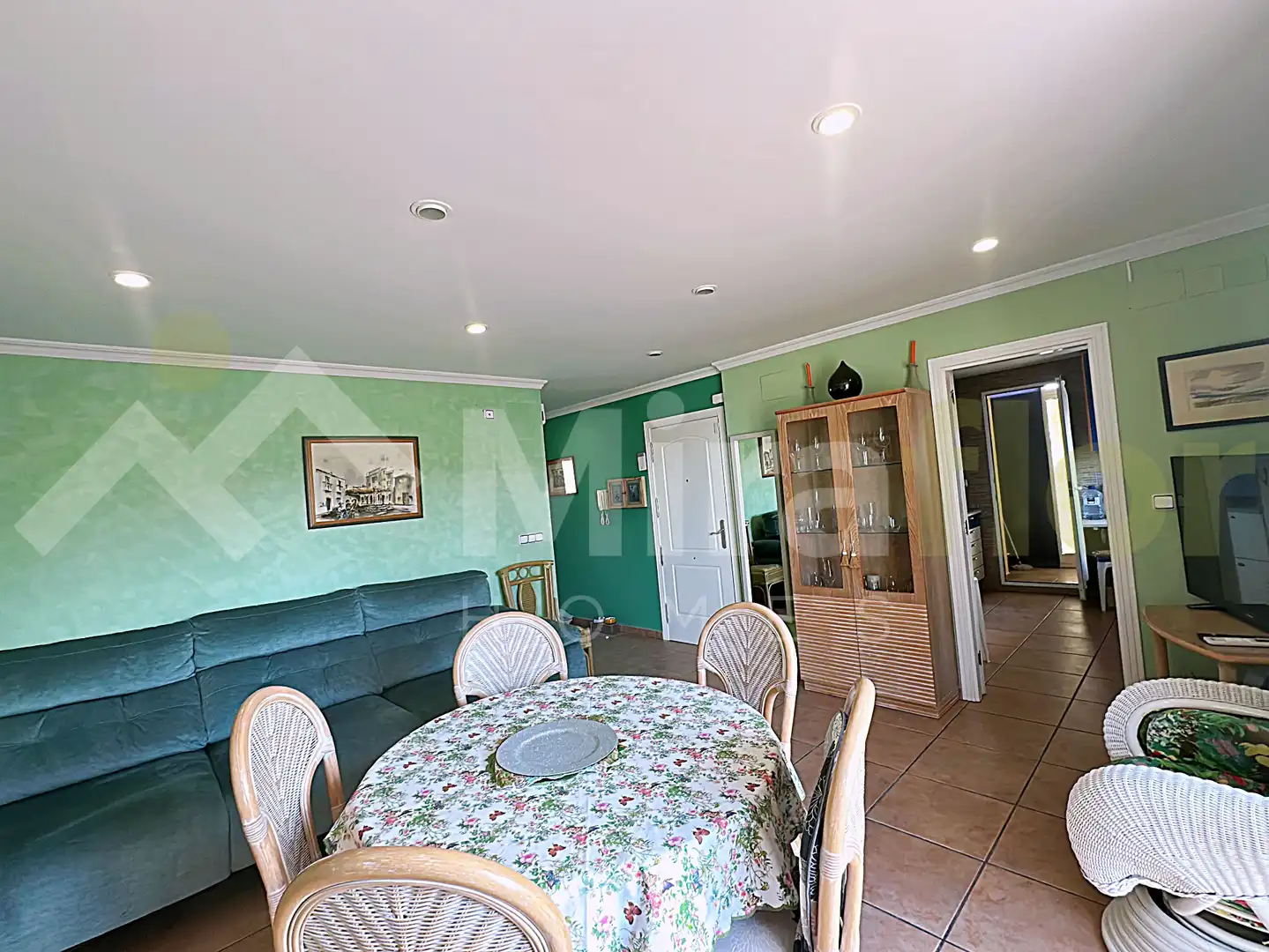 Living room of Attic for sale in Dénia  with Air Conditioner, Furnished and Oven