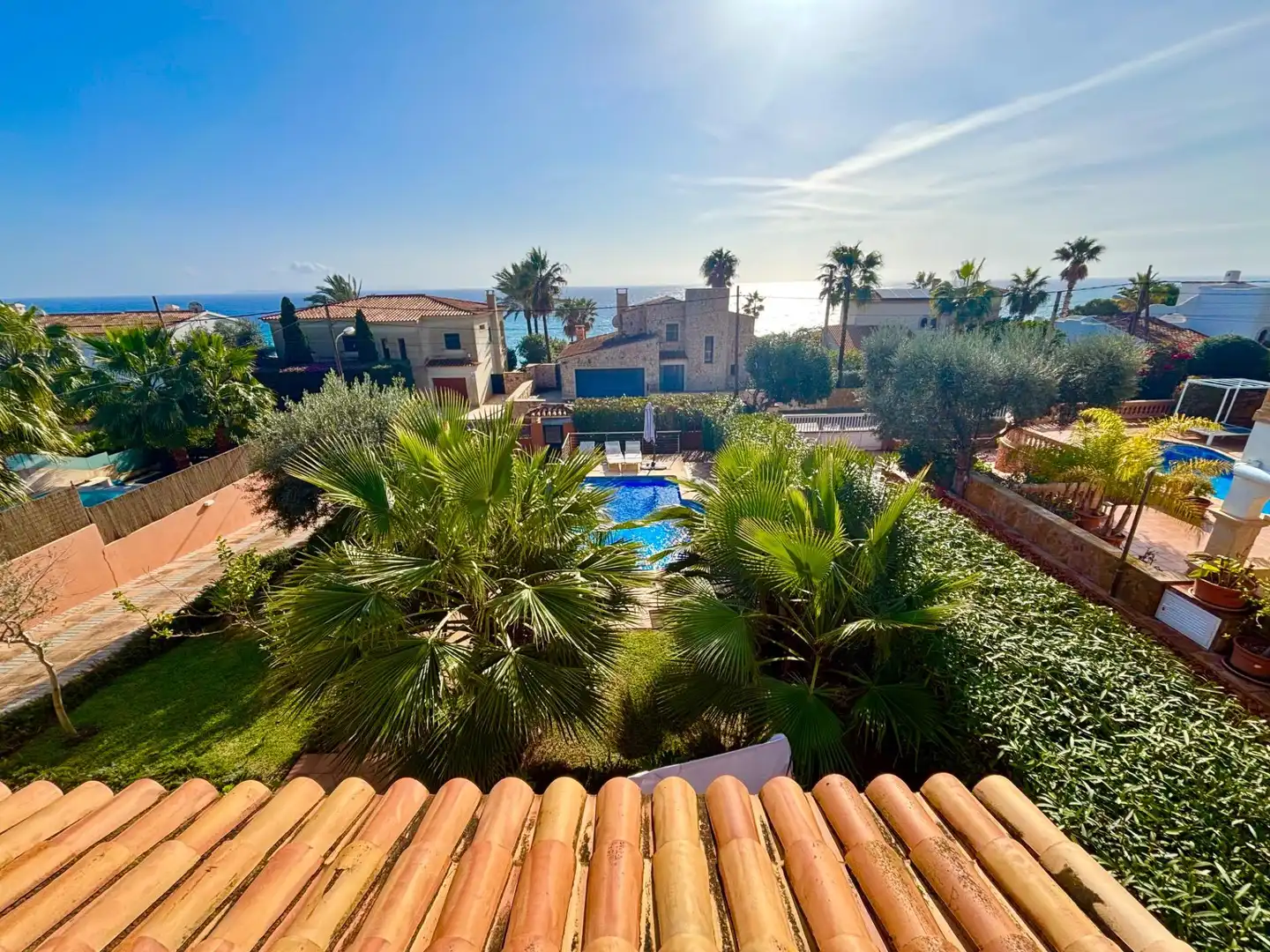 Vista exterior de Casa o chalet de alquiler en Llucmajor con Aire acondicionado, Calefacción y Jardín privado