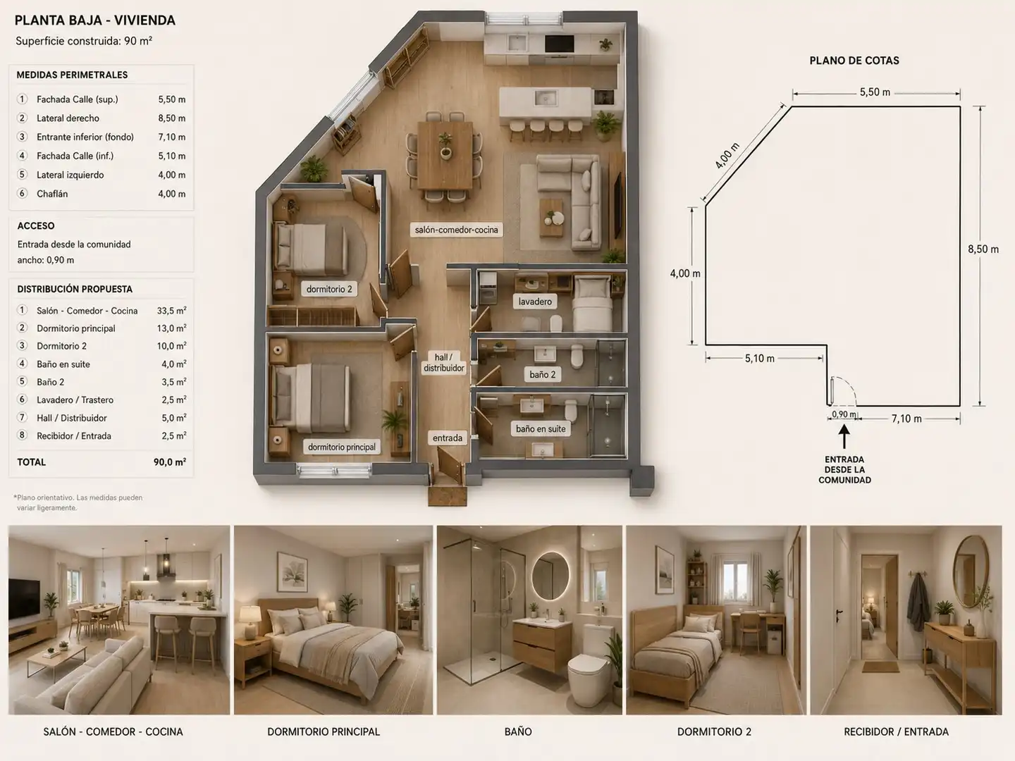 Planta baja en venta en Cornellà de Llobregat