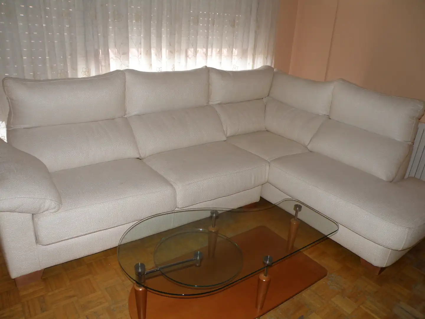Sala d'estar de Pis de lloguer en Padrón amb Moblat, Forn i Rentadora