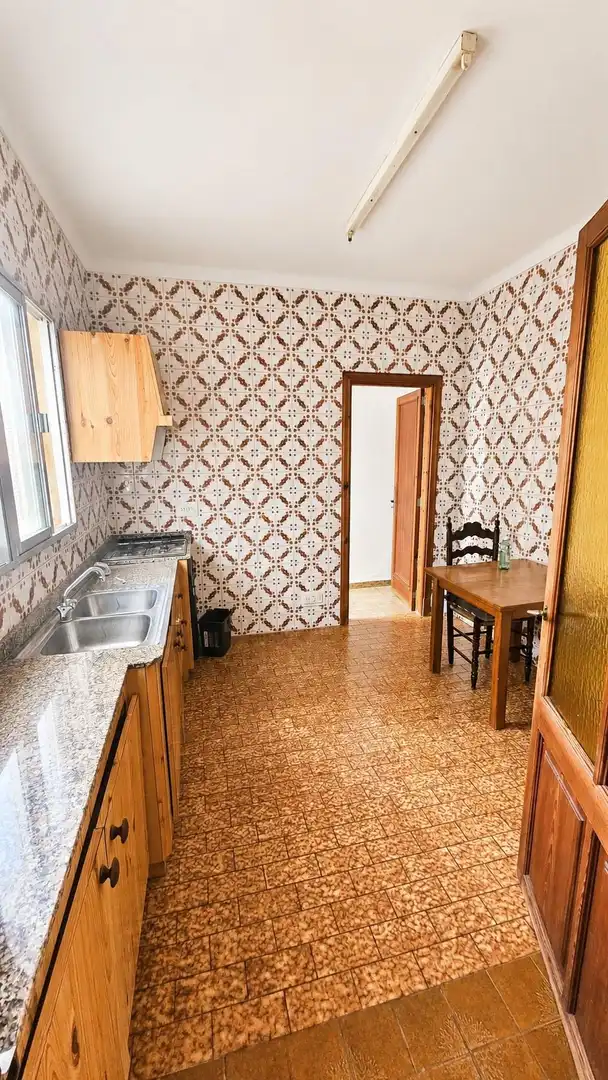 Küche von Haus oder Chalet zum Verkauf in Llucmajor mit Privatgarten, Terrasse und Abstellraum