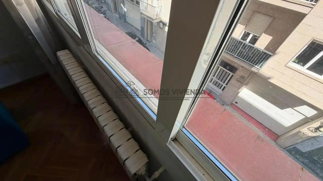 Exterior view of Flat for sale in Ourense Capital   with Heating, Furnished and Balcony